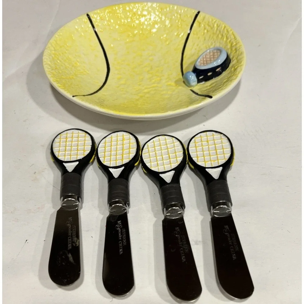 Supreme‎ Mr. Spreader TENNIS Ball/Racquet Plate Spreader Set & 4 Spreaders